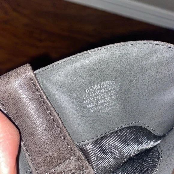 Lucky brand tall leather riding boots size 8.5 hybiscus riding boots - Picture 6 of 6